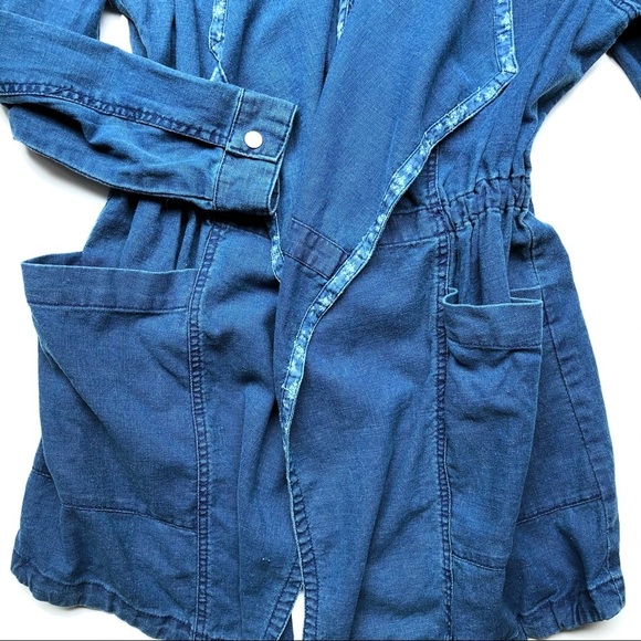 Anthropologie Hei Hei Oversized Denim Jacket - Picture 7 of 12